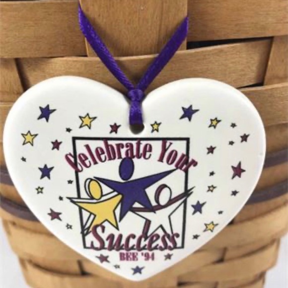 1994 Longaberger Success Basket - Picture 3 of 5